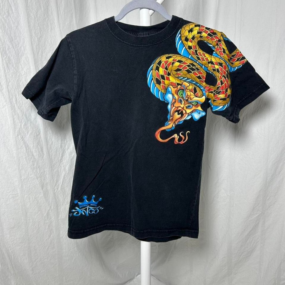 Vintage JNCO Snake‎ T-Shirt Made In USA M (XS)